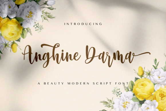 Anghine Darma: A Whimsical and Versatile Font for Creative Projects