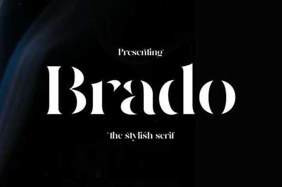 Brado: A Bold Serif Font for Modern Design