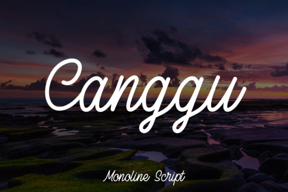 Canggu: A Versatile Handwritten Font for Modern Design
