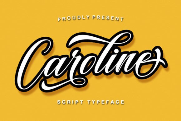 Caroline: A Retro Font with Timeless Appeal