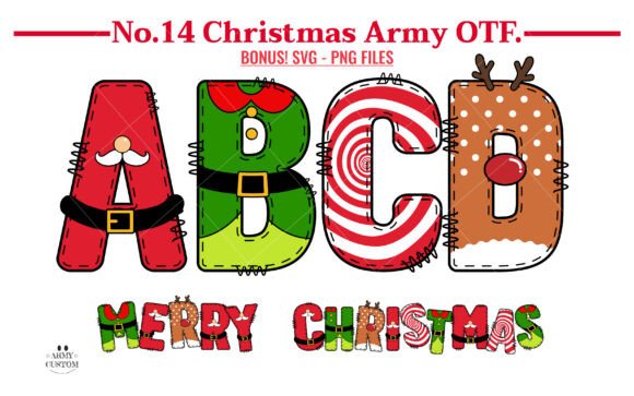 Christmas Army Bundle: Festive Design Made Easy