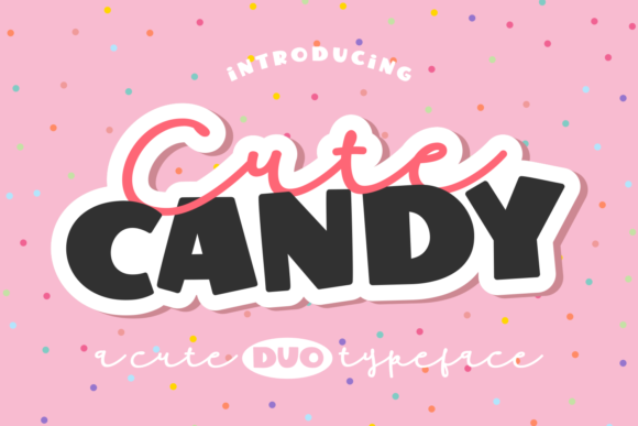 Cute Candy: A Versatile Font for Creative Expression