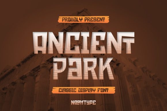 Exploring the Charms of Ancient Park: A Versatile and Stylish Font for Modern Design