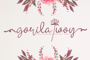 Gorila Woy: A Handwritten Font That Elevates Design with Character