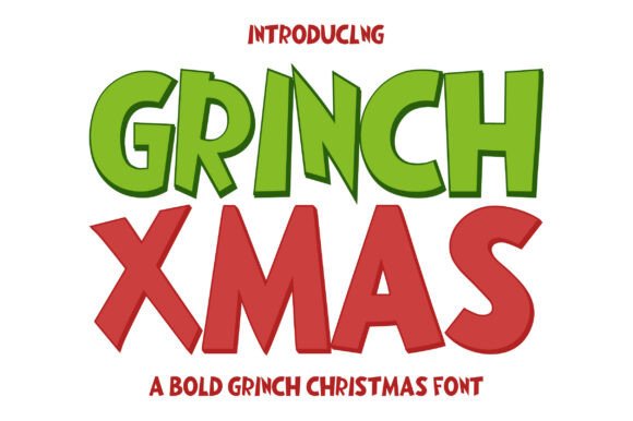 Grinch Xmas: A Festive Font with Mischief and Charm