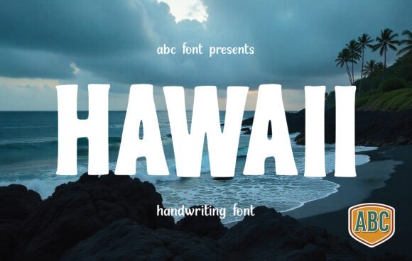 Hawaii: A Timeless Serif Font for Creative Expression