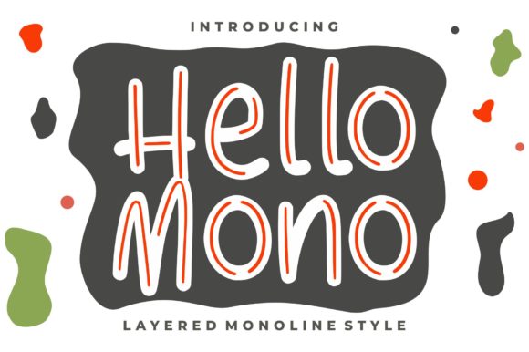 Hello Mono: A Playful Font for Creative Expression