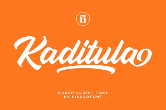 Kaditula: A Modern Brush Script for Creative Expression