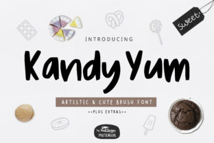 Kandy Yum: A Playful Font That Brings Joy to Every Design