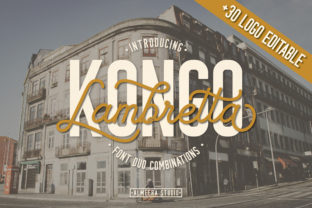 Lambretta Kongo Duo: A Versatile Font Solution for Modern Designers