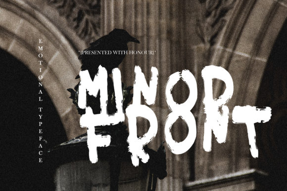 Minor Front: A Bold Display Font for Creative Impact