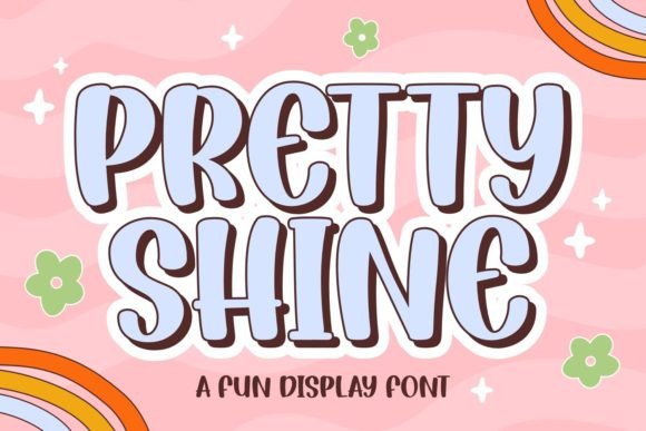 Pretty Shine: A Handwritten Font That Brings Joy to Every Project