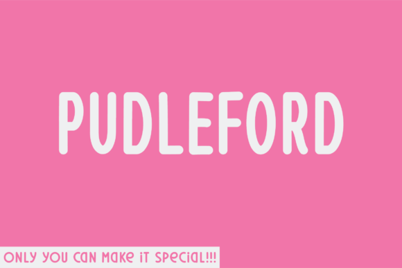 Pudleford Rounded: A Handwritten Font with Organic Charm