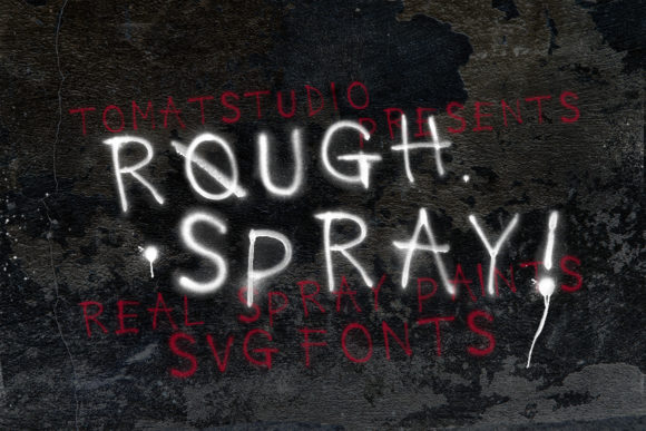Rough Spray: The Raw Power of Graffiti-Inspired Typography