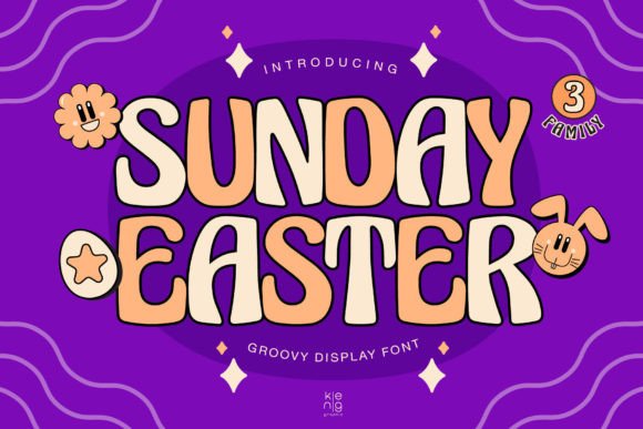 Sunday Easter: A Bold, Eye-Catching Display Font